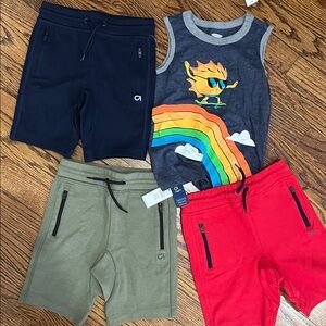 GAP Kids Bottoms in Navy, Olive, and Red